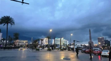 لقطات ترصد جمال شوارع القاهرة الساحر بعد تساقط الأمطار الغزيرة عليها